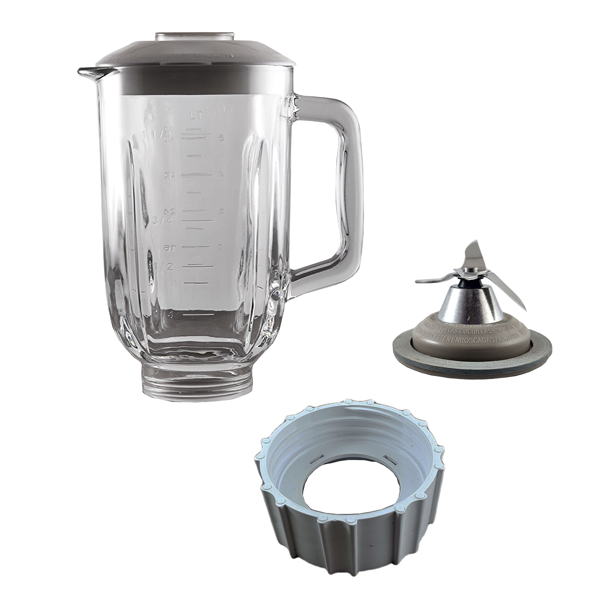 H + R Vaso Compatible Black & Decker Completo Para Licuadora