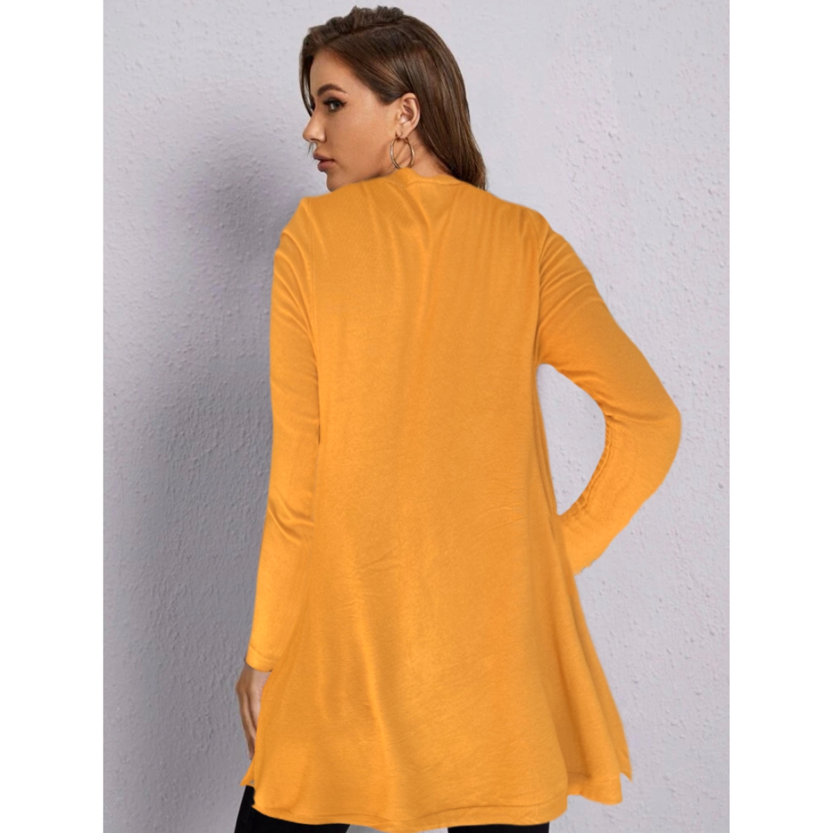 Suéter Mujer Moda Sweater Dama Abierto Tejido Punto Diseño Colorido