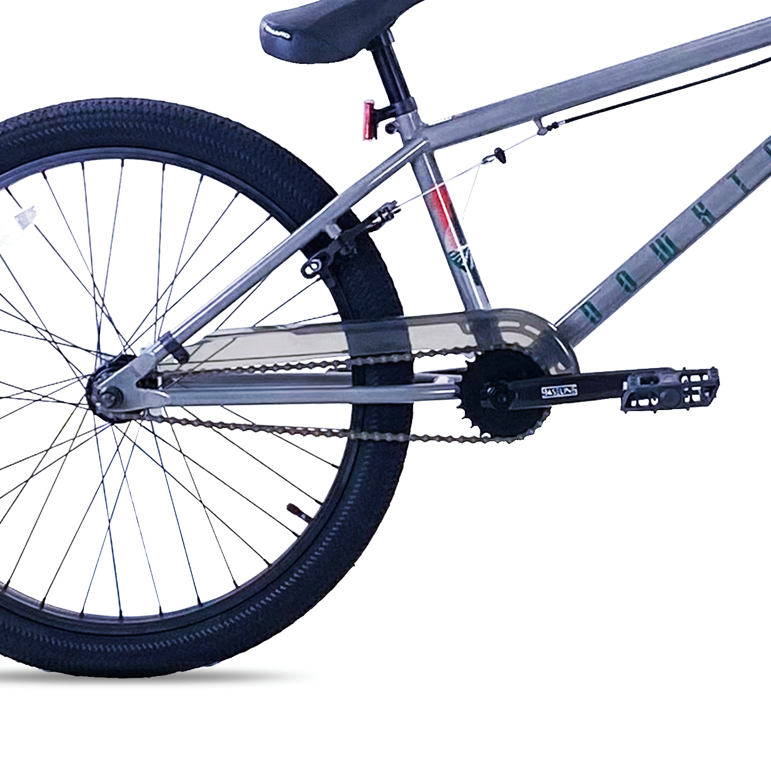 Bicicleta HARO BMX DOWNTOWN R24 Acero 1V. Gris Brillante Hombre