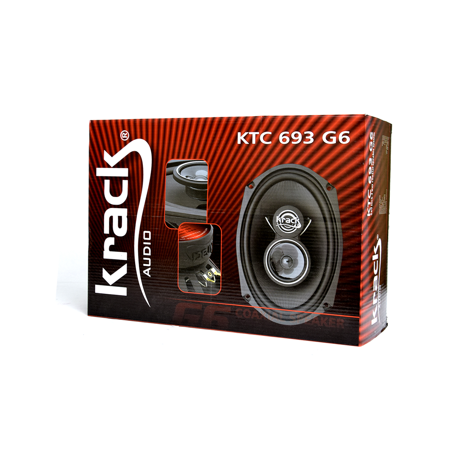 Bocinas Krack Audio 6x9 Ktc693g6 2 Vias 200w Max 100w Rms