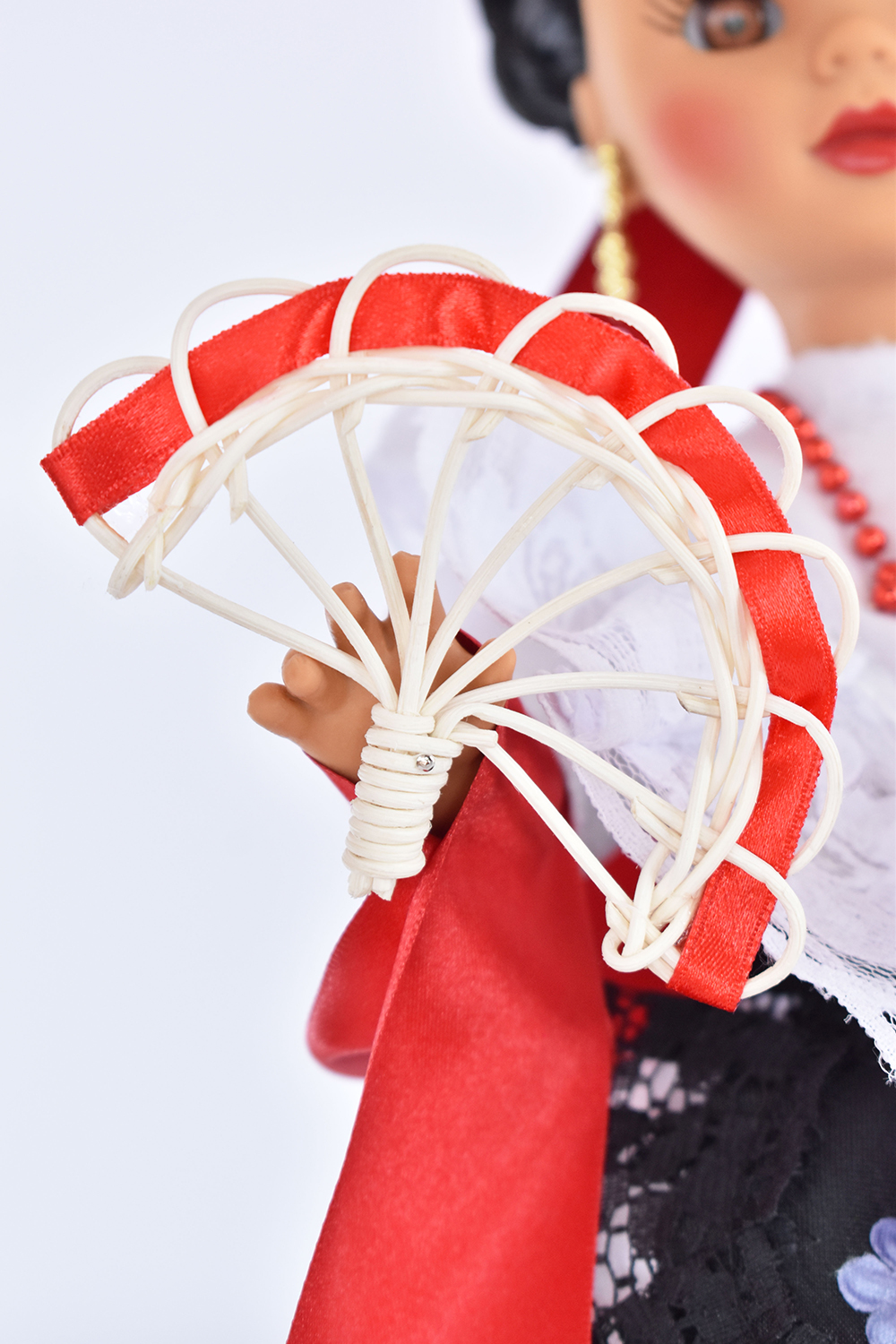 Eulalia Colecciones- Muñeca Mexicana Modelo Veracruz. Pieza de colección de 38 cm. Hecha a Mano. Creación Original, variedad de colores en telas, detalles y accesorios.