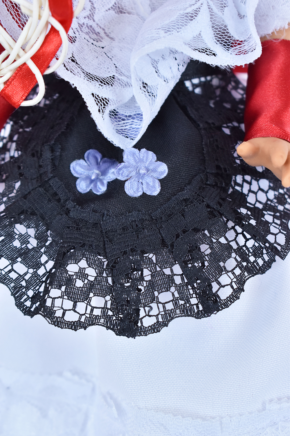 Eulalia Colecciones- Muñeca Mexicana Modelo Veracruz. Pieza de colección de 38 cm. Hecha a Mano. Creación Original, variedad de colores en telas, detalles y accesorios.