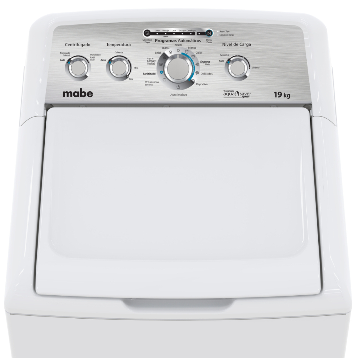 Lavadora Mabe LMA79114SBAK0 Automática19 Kg Blanca ORT65 ENTREGA SÓLO VÁLIDA EN LA CIUDAD DE MÉXICO Y ZONA METROPOLITANA