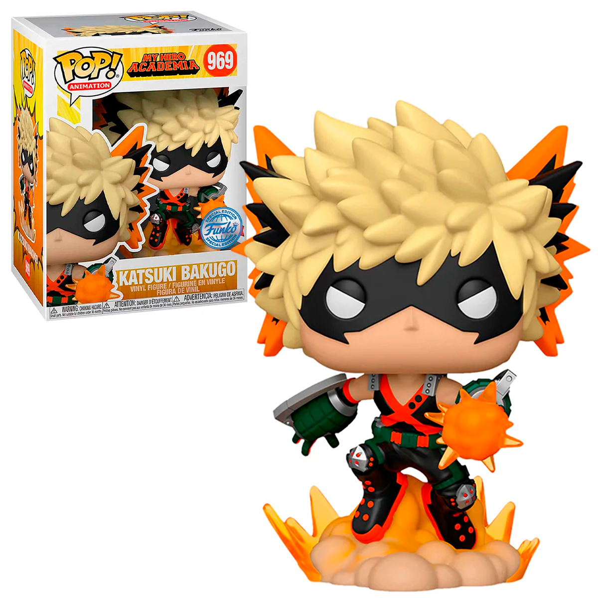 Funko Pop Katsuki Bakugo Explosion #969 My Hero Academia Anime Original