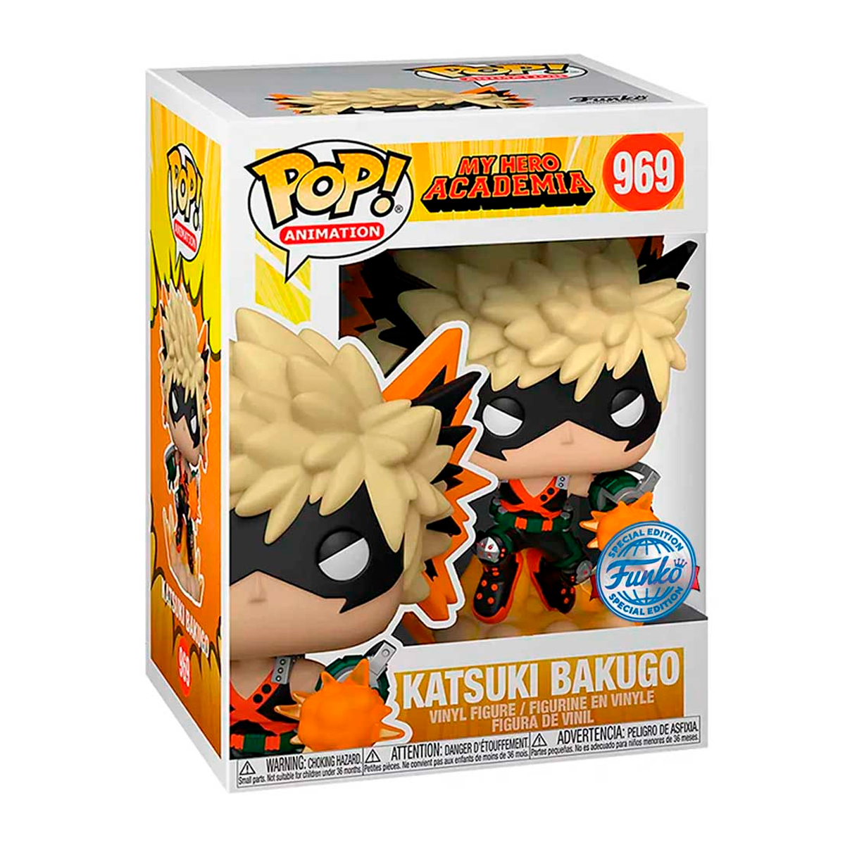 Funko Pop Katsuki Bakugo Explosion #969 My Hero Academia Anime Original
