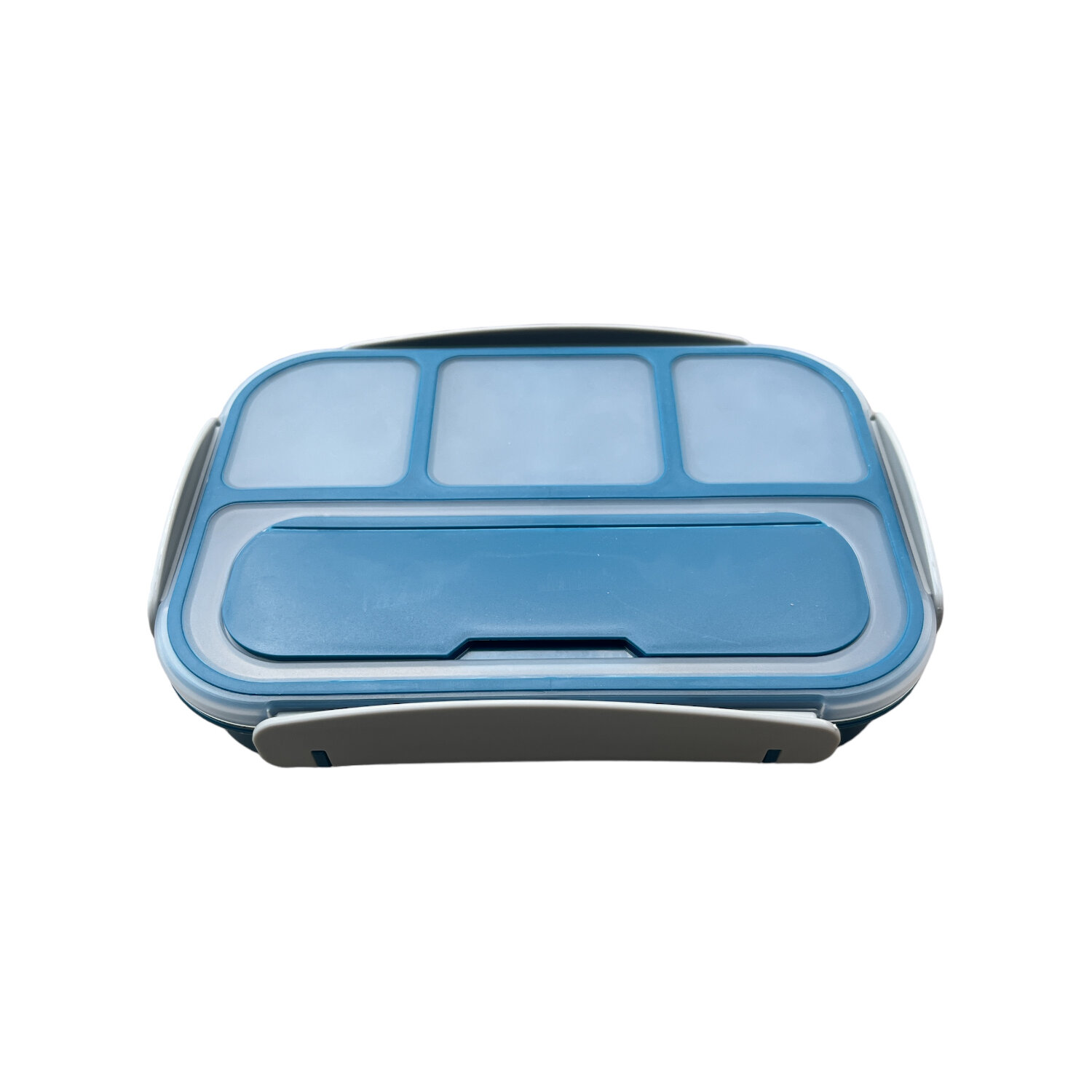 Contendor Lonchera Lunch Box Hermético con 4 Divisiones