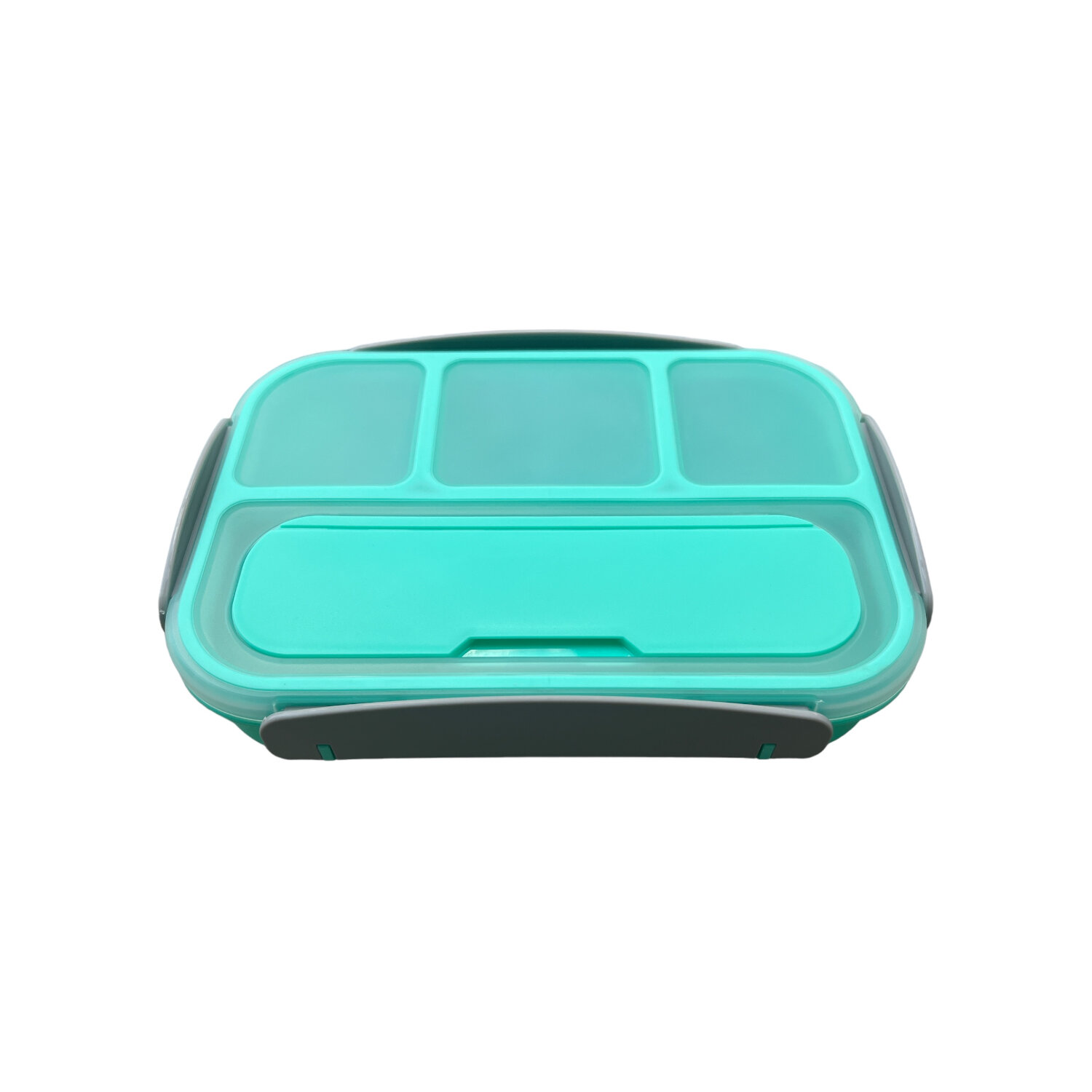 Contendor Lonchera Lunch Box Hermético con 4 Divisiones