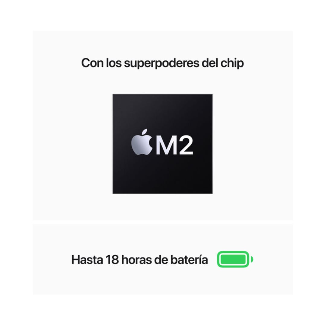 Apple Macbook Air 13" (2022)  Chip M2 / 8GB Ram / 256GB SSD Siver 