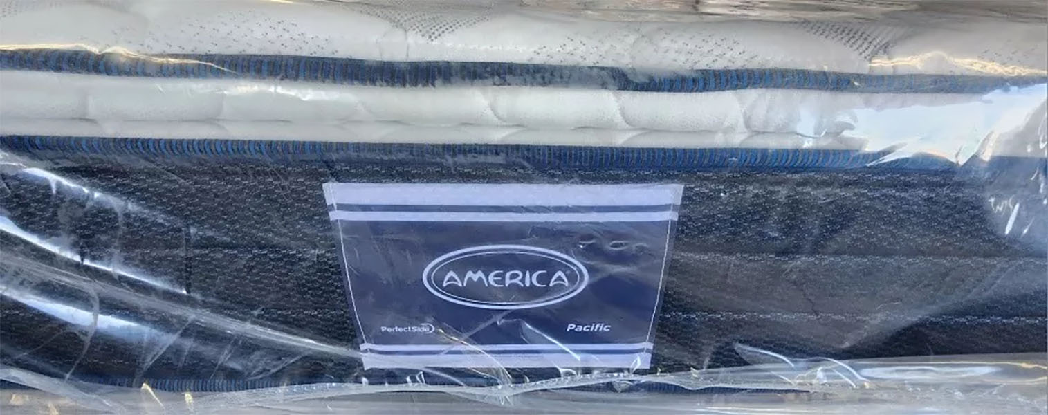 Colchón King Size America Pacific Muy Cómodo De Colchoneta
