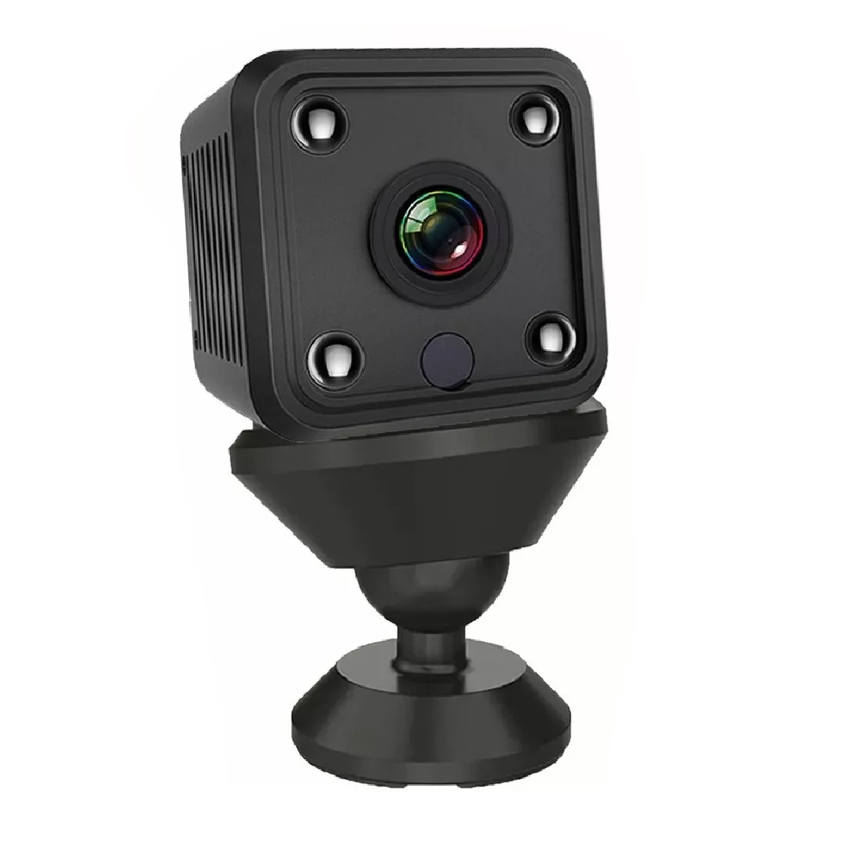 Mini cámara espía Cámara CCTV WiFi HD inalámbrica con visión nocturna y  detector, cámara de videovigilancia de seguridad inalámbrica para bebés Ca  oculto interior / exterior