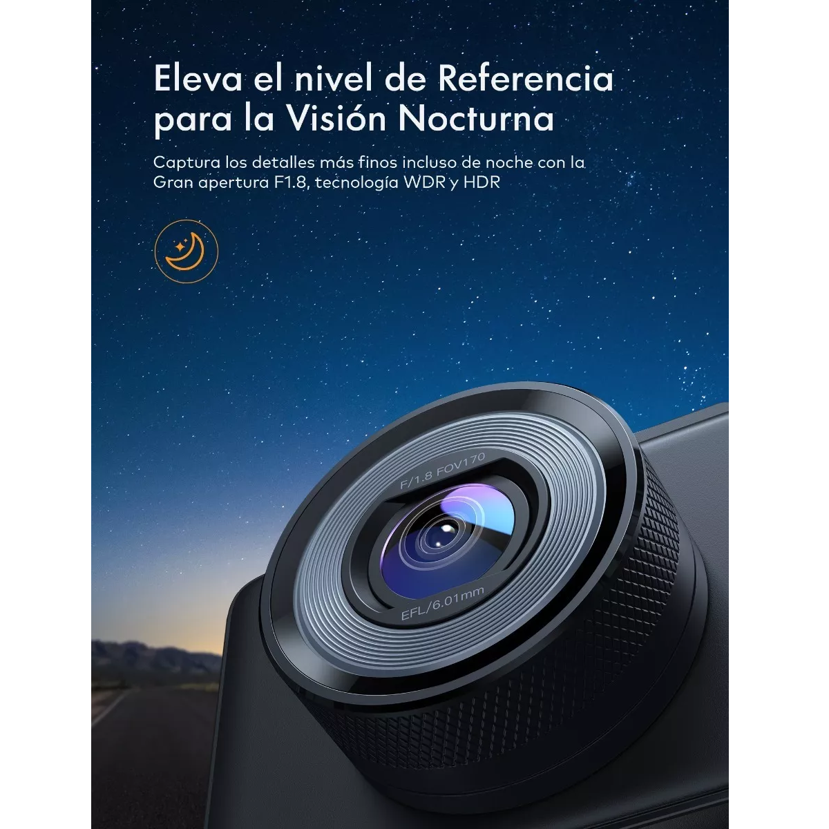 Camara De Grabacion 24 Hora Para Carro Vision Nocturna Asistente