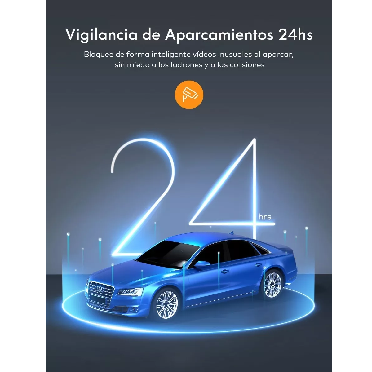 Doble Cámara Para Carro 1080p Hd Frente E Interior