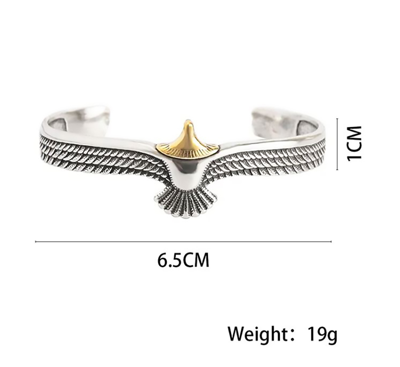Pulsera para Hombre Vikinga, Pulsera de Aguila o Dragón Ajustable, Brazalete vikingo. Regalo para Hombre Cualquier ocasión