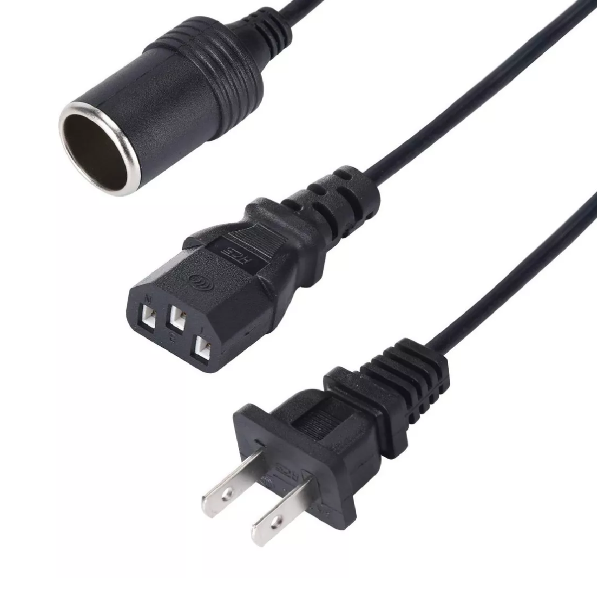 Adaptador Convertidor Corriente 110v A 12v Encendedor Coche