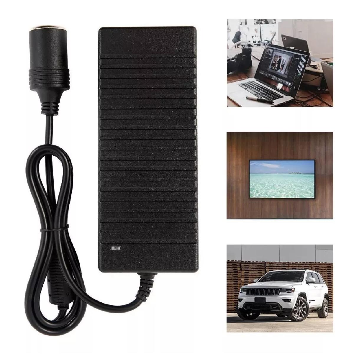 Adaptador Convertidor Corriente 110v A 12v Encendedor Coche