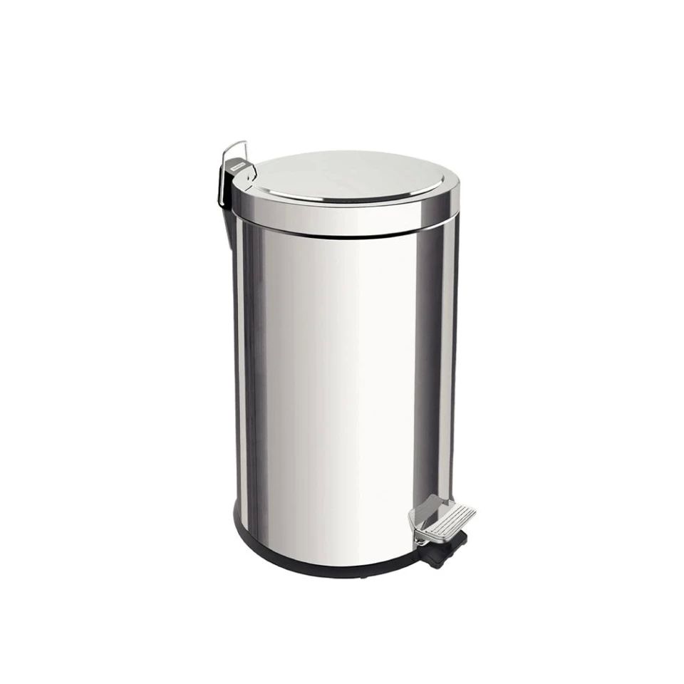 Bote de Basura Acero Inoxidable con Pedal 12 lt