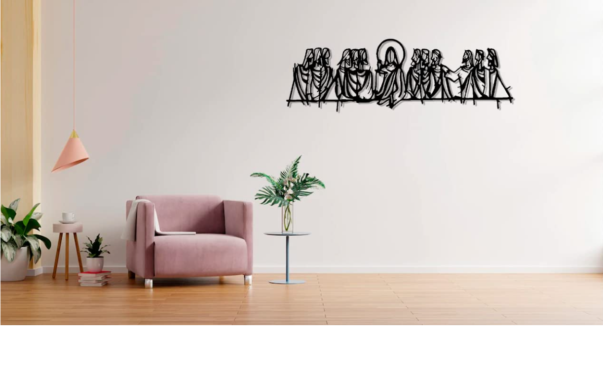 Decoracion Ultima Cena 100 x 35