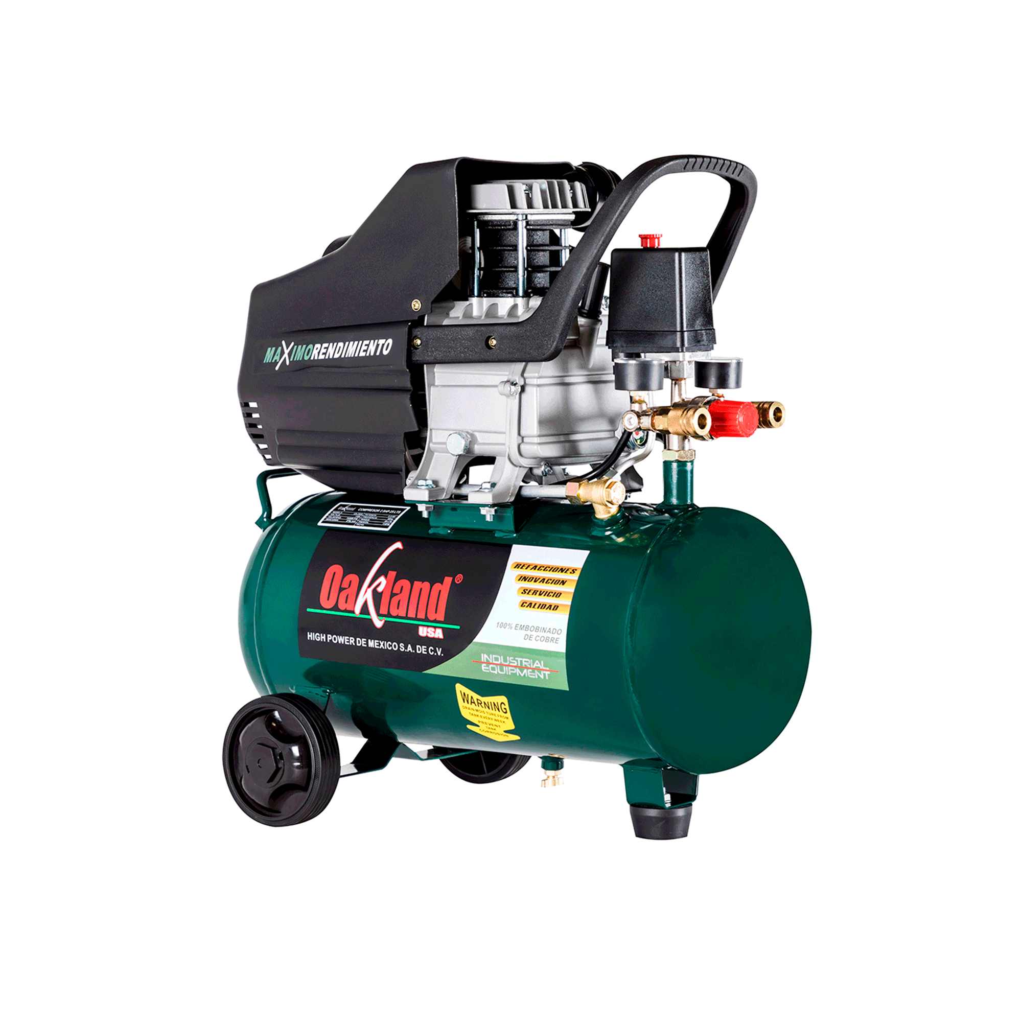 Compresor de Aire Oakland CA-2525 2.5 HP 25 L					 					