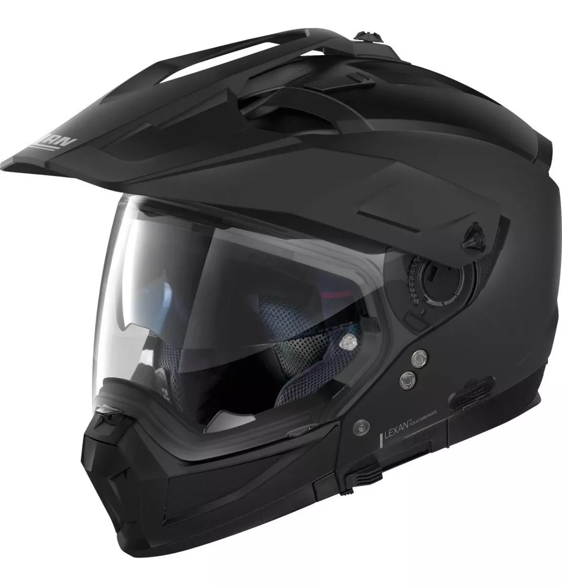 CASCO NOLAN N70-2 X NEGRO MATE MODULAR DOBLE PROPOSITO 100% ITALIANO