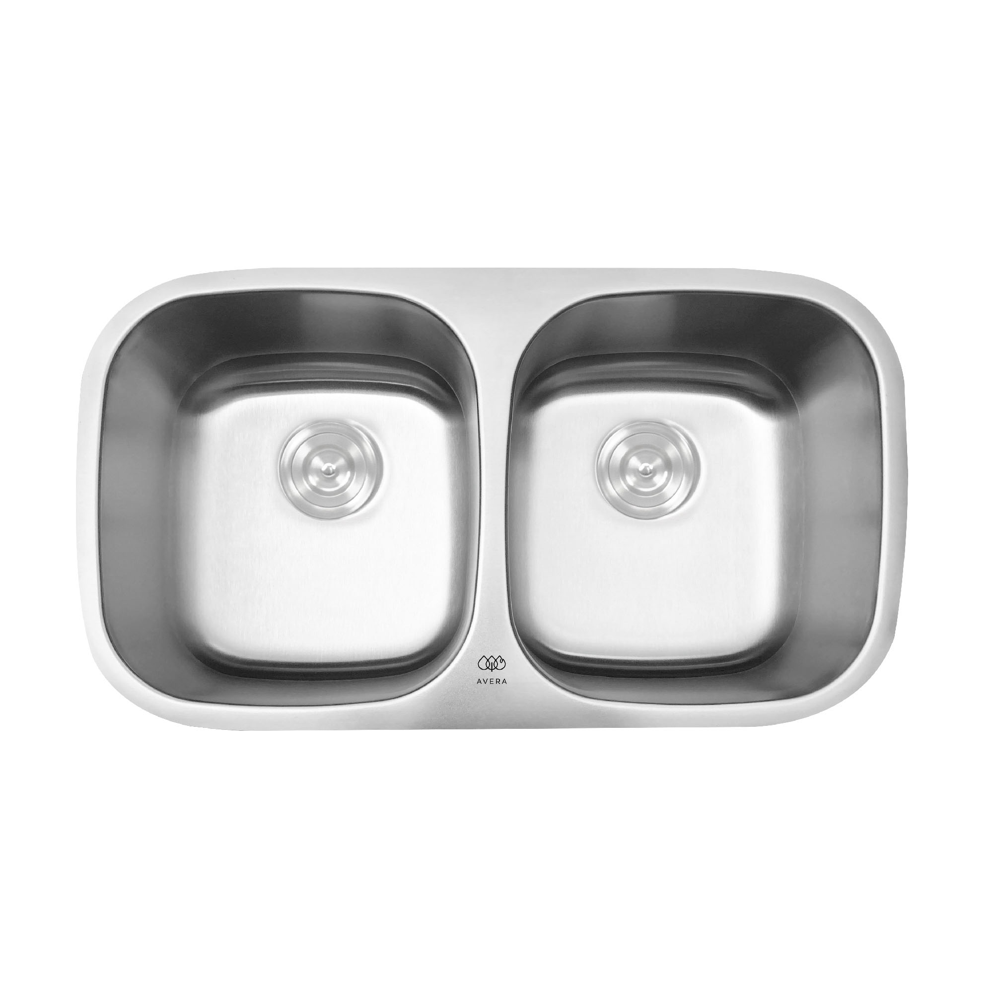 Combo Fregadero Tarja Acero Inox 2 Tinas Submontaje  Avera PAF04U