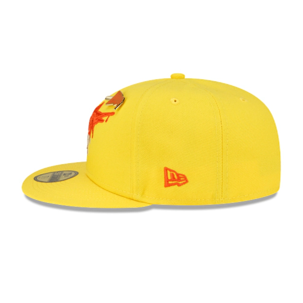 Gorra New Era 59Fifty Miami Marlins Word Series Amarillo 60293521