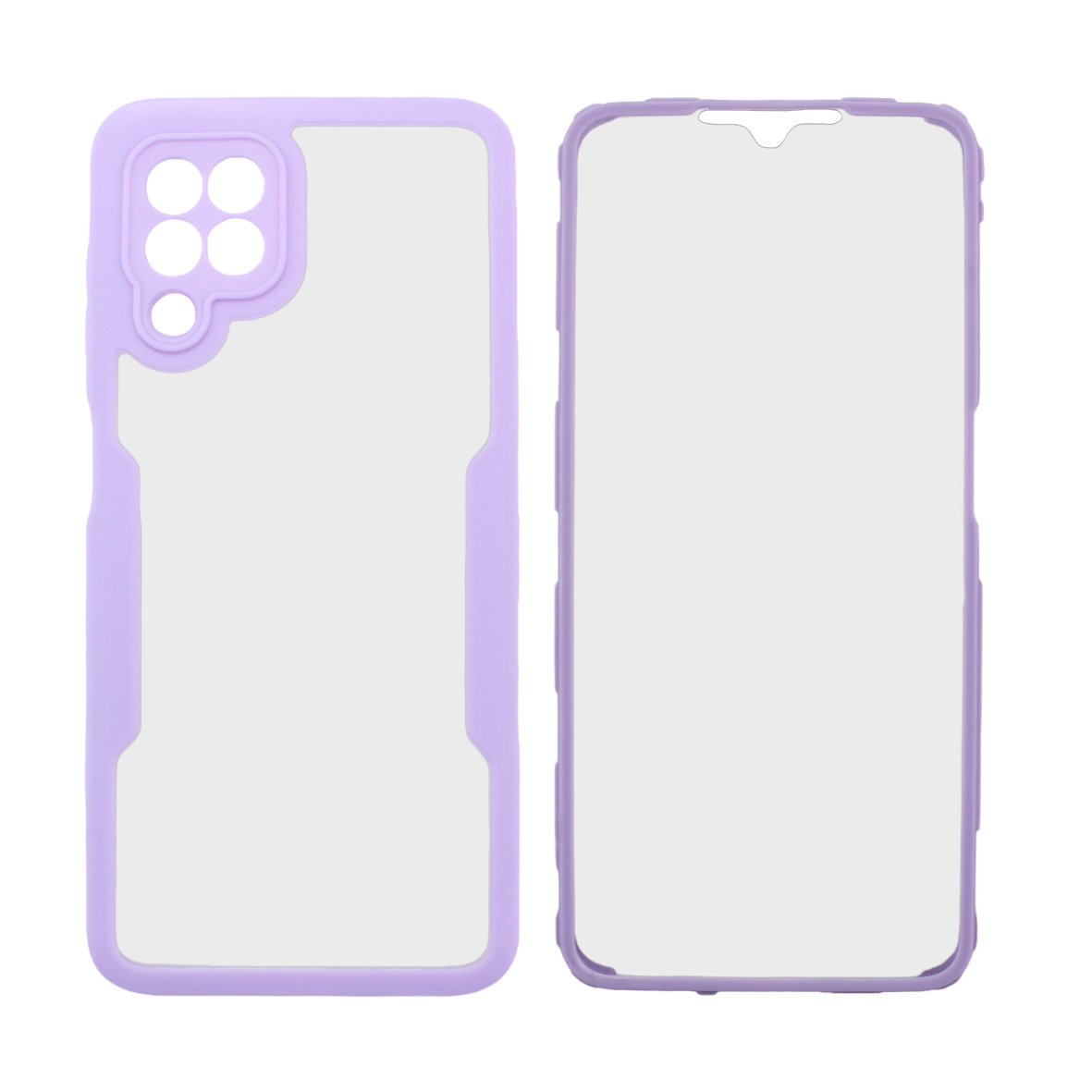 Funda Case Triche para Samsung GALAXY A22 4G | ( A225 ) Diseño Full 360 Color Lila