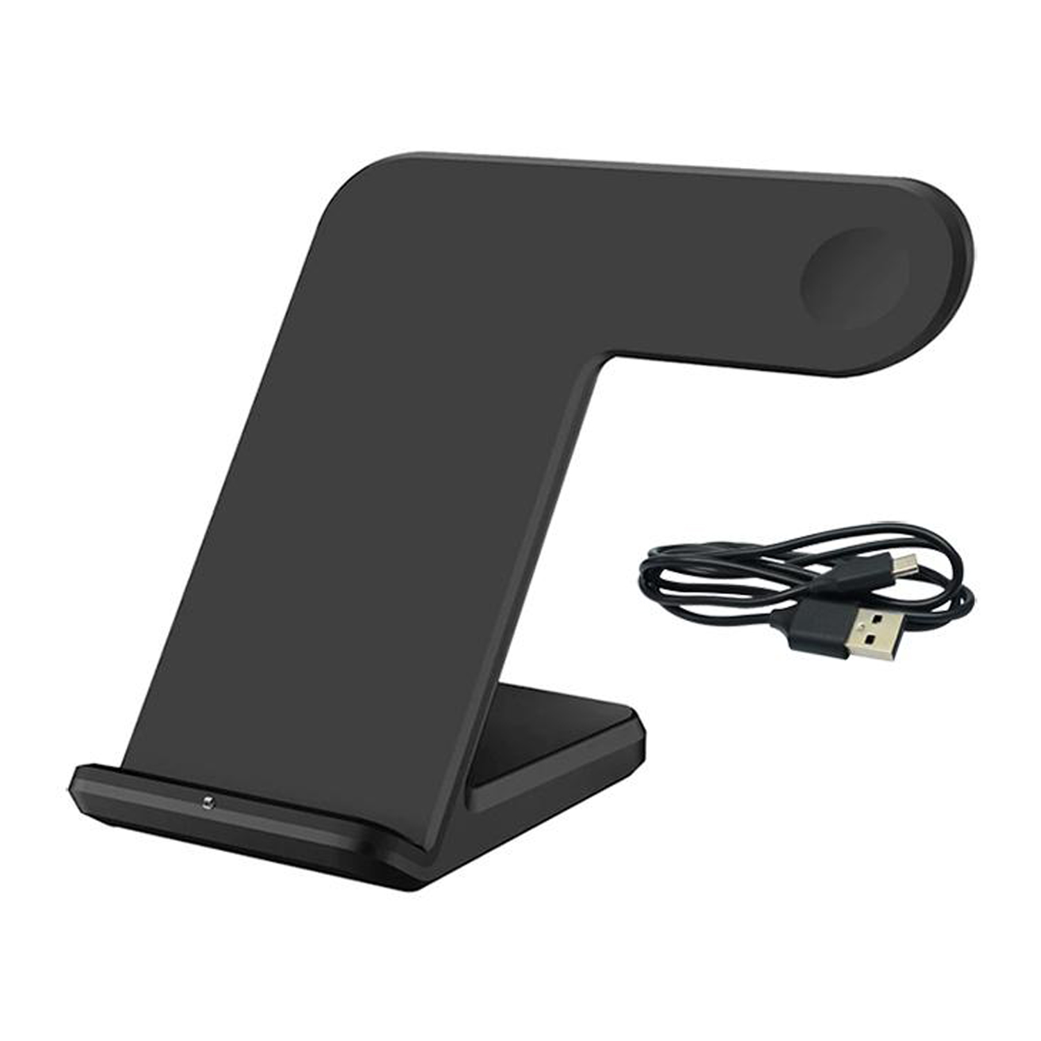 Cargador Tipo Soporte Inalámbrico MXVCH-001-14 Entrada 9V 1A Qi Negro Cable USB Incluido, VertiCharge