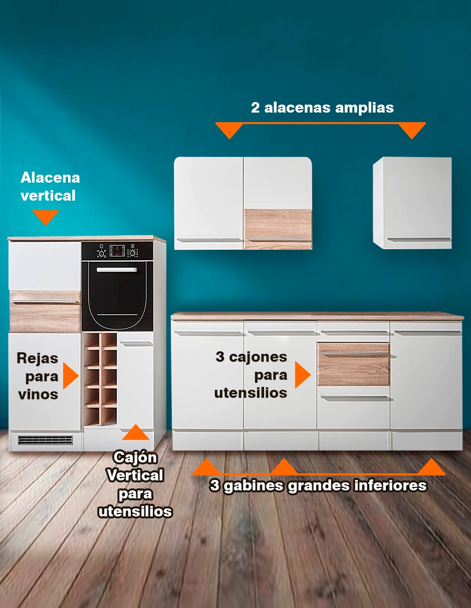 Diseño Modular 3000 - DIMO3000 /Muebles Modulares Para el Futuro/ Anaqueles  de Cocina, Baños, Closets y Mesones