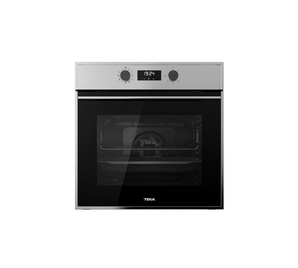 Horno Eléctrico Empotrable Teka HSB 635 de 60 cm Acero Inox Antihuella y Display.