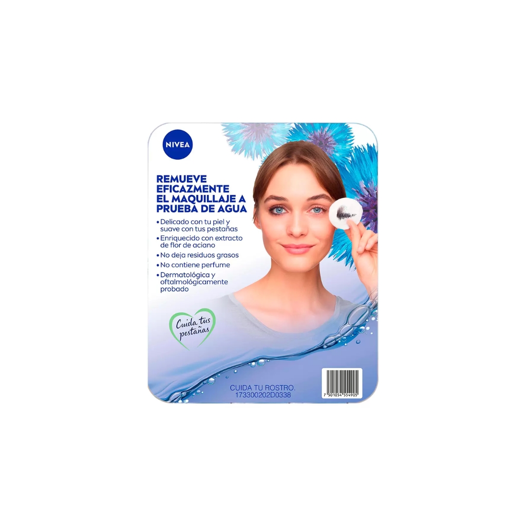 Desmaquillante Nivea Bifásico 125ml. 3 Piezas - Azul