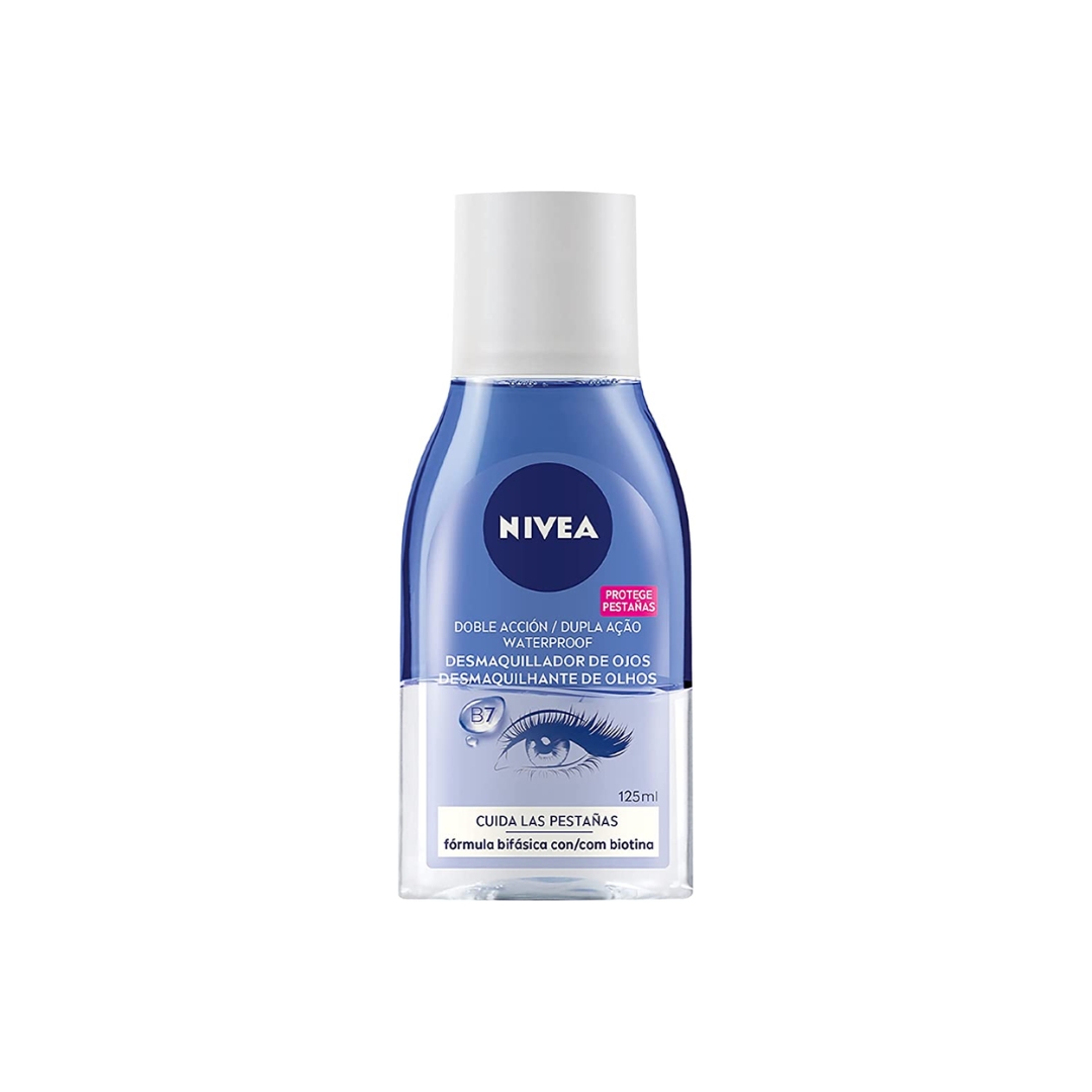 Desmaquillante Nivea Bifásico 125ml. 3 Piezas - Azul