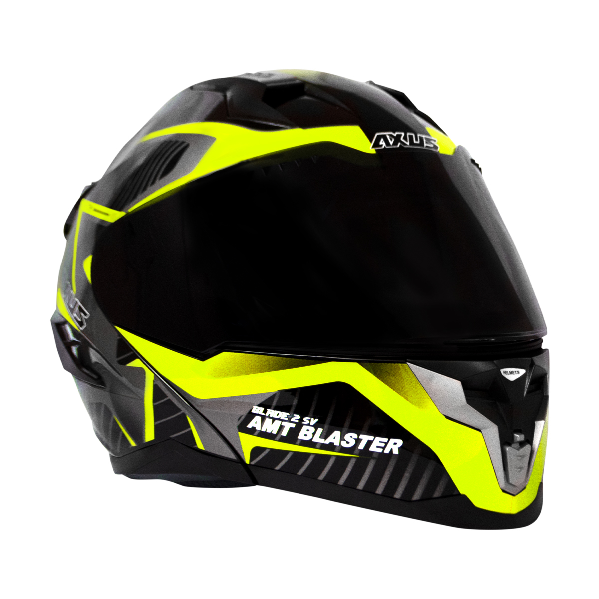 Casco AXS certificado FUSE amarillo L