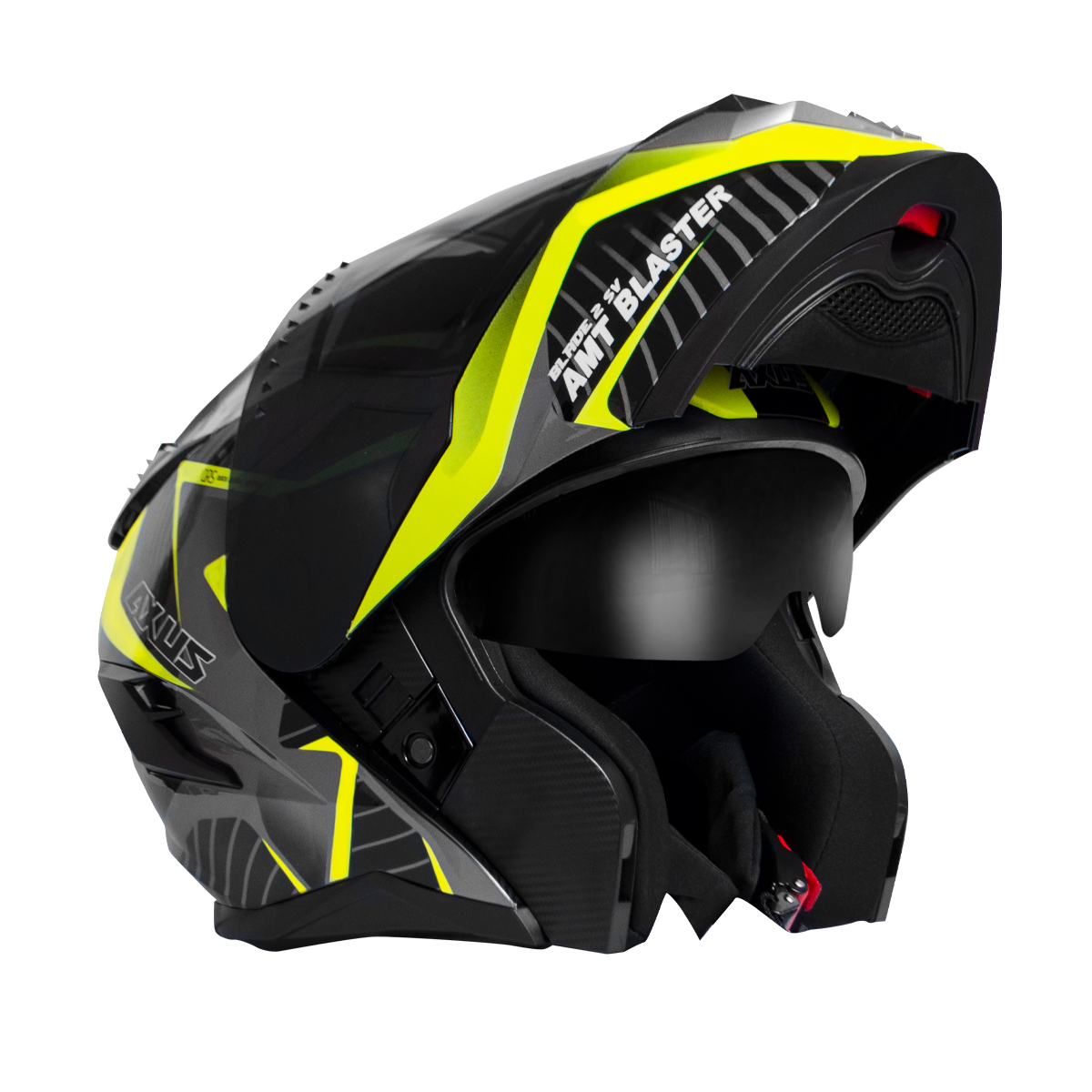 Casco AXS certificado FUSE amarillo L