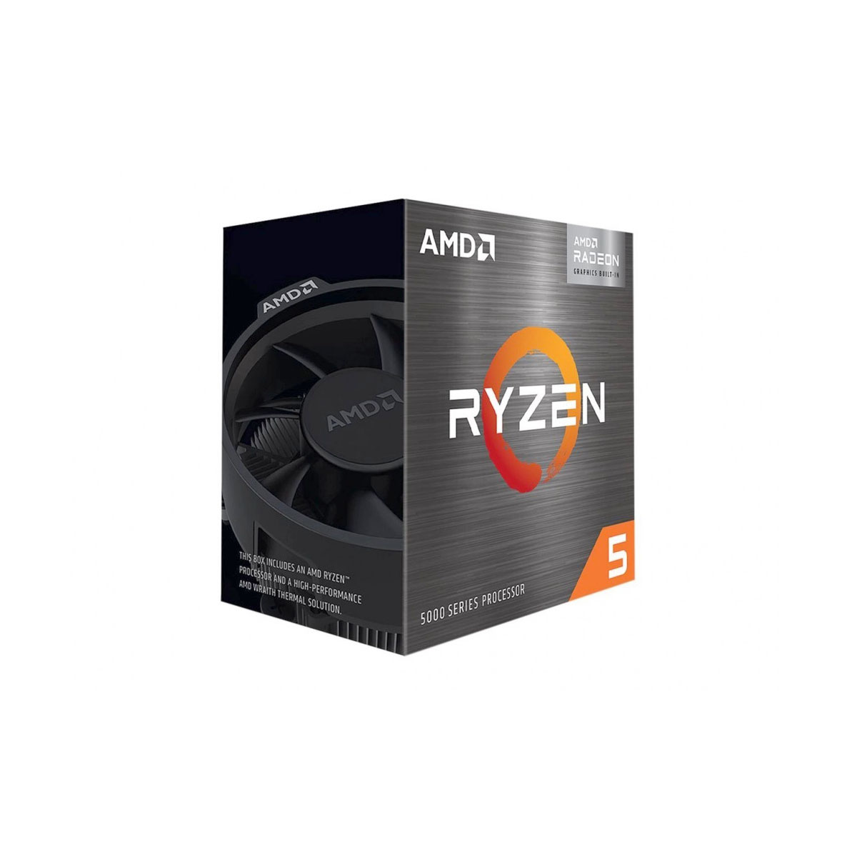Procesador AMD Ryzen 5 5600G, 100-100000252BOX Ryzen