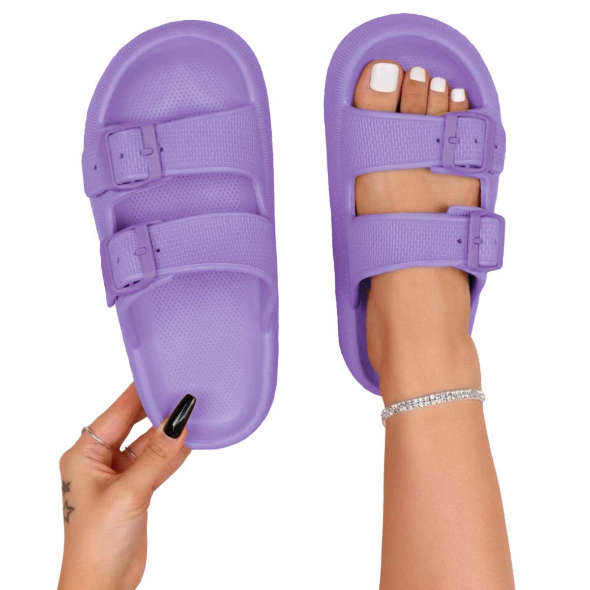 Sandalias Mujer Chancla Antideslizante Baño Playa Huaraches