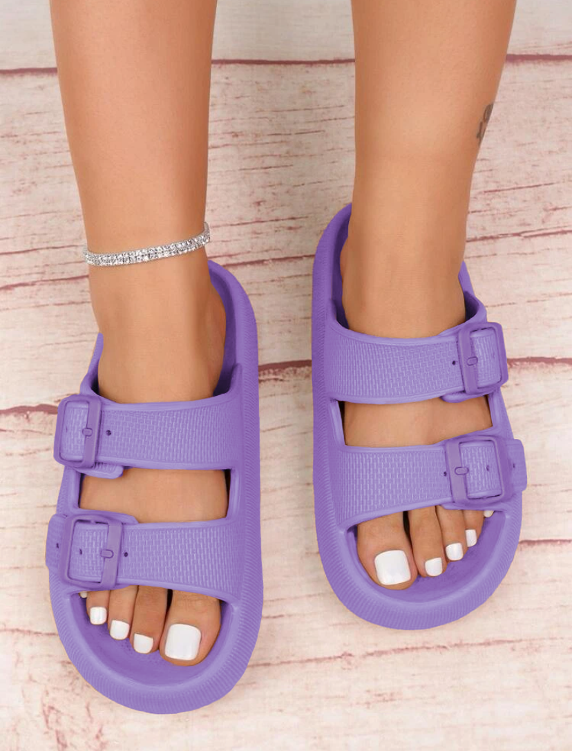 Sandalias Mujer Chancla Antideslizante Baño Playa Huaraches