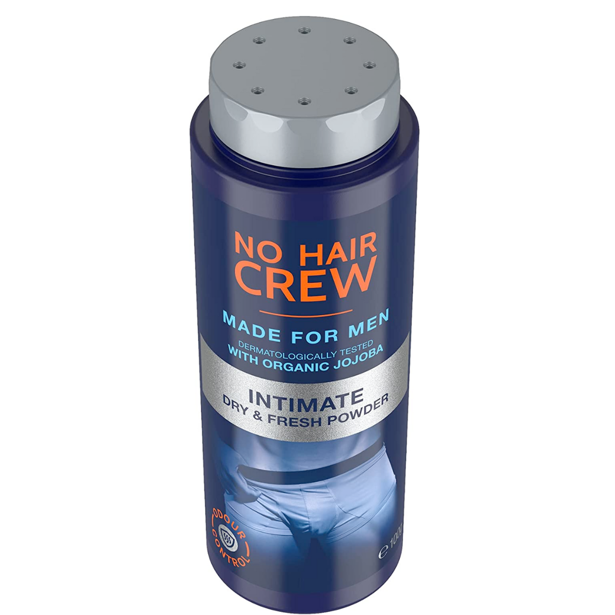 NO HAIR CREW Intimate Polvo Premium Dry & Fresh para hombre 100grs