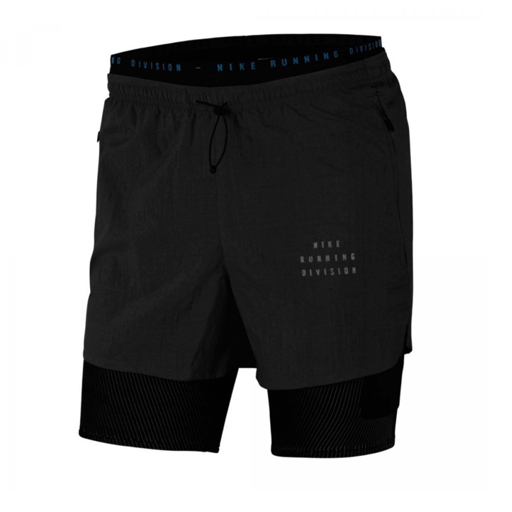 Short Deportivo Nike Run Division Negro-Hombre CU5556-010