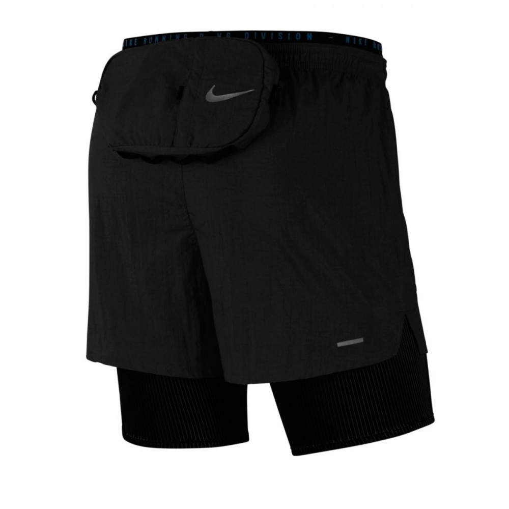 Short Deportivo Nike Run Division Negro-Hombre CU5556-010