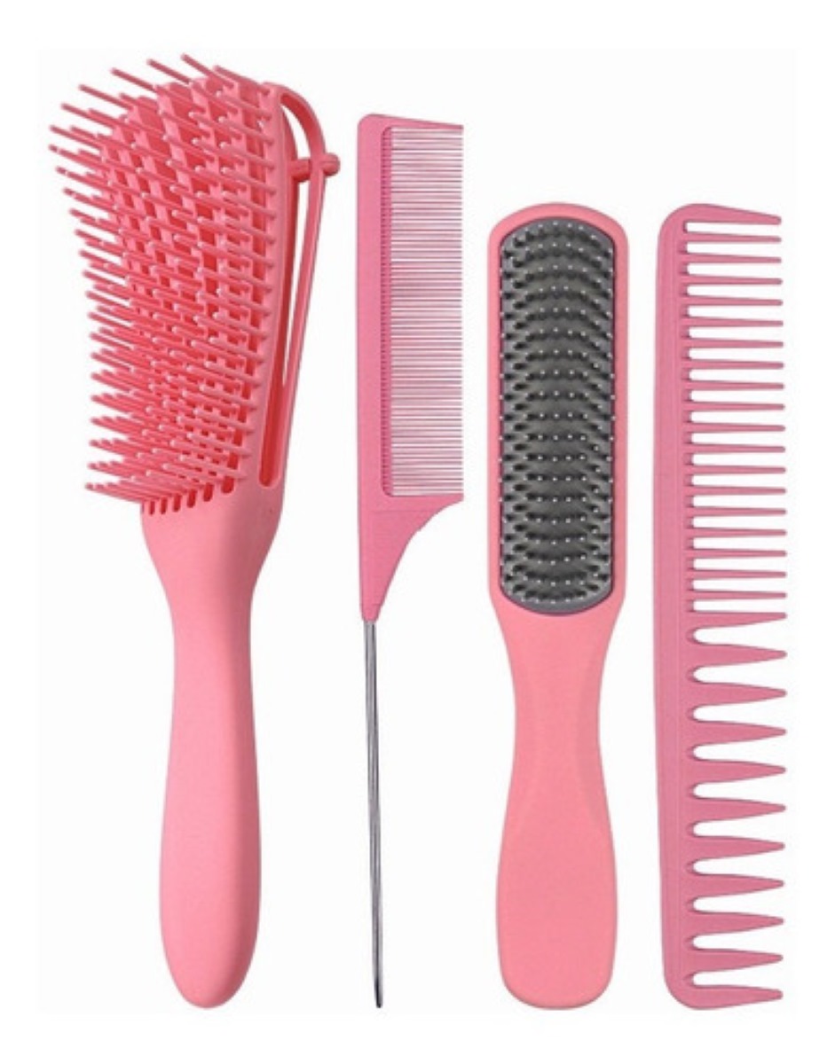 Cepillo Para Cabello Desenredar El Cabello Rizado Mujeres