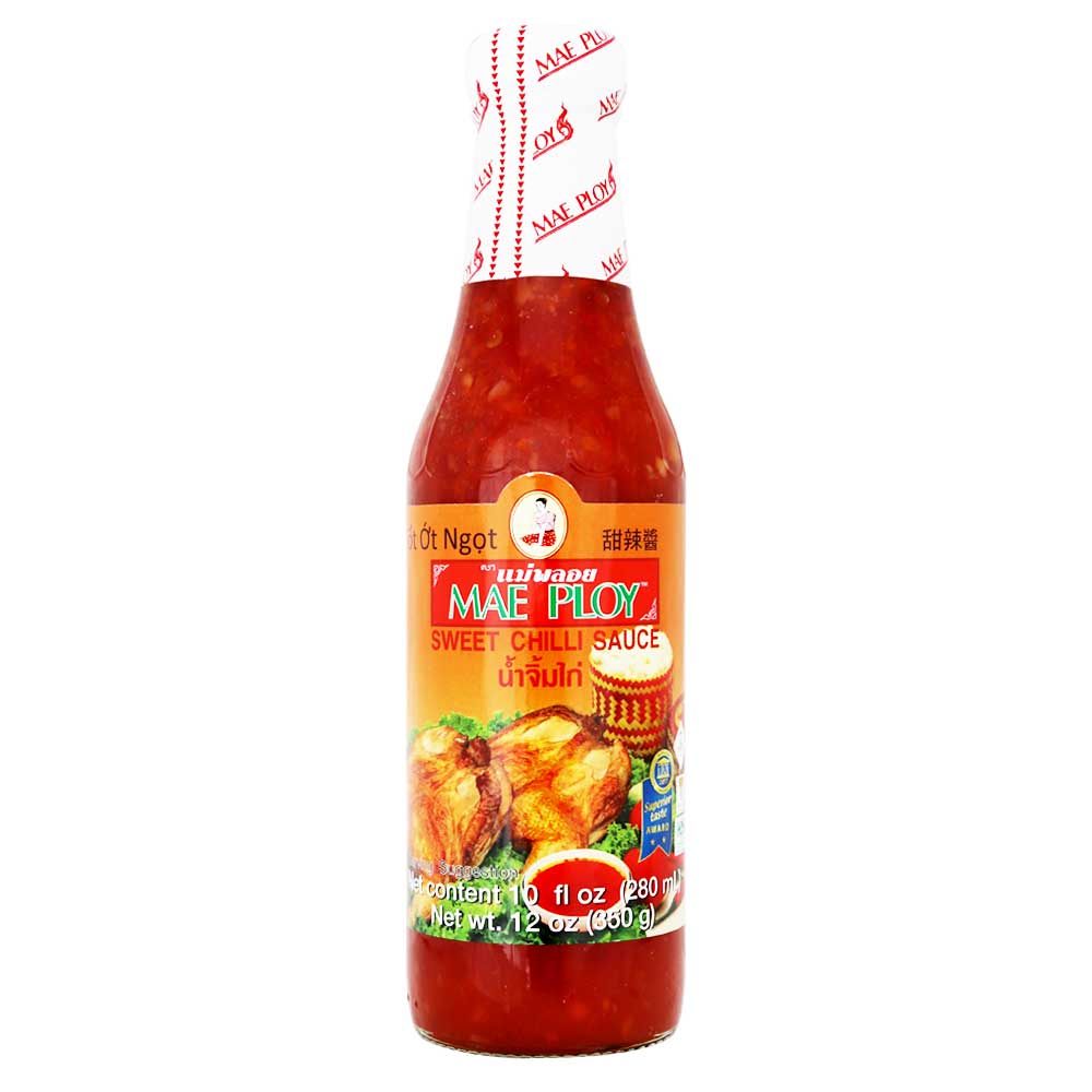 Salsa Agridulce Tailandesa 350 G. Mae Ploy Sweet Chili Sauce 