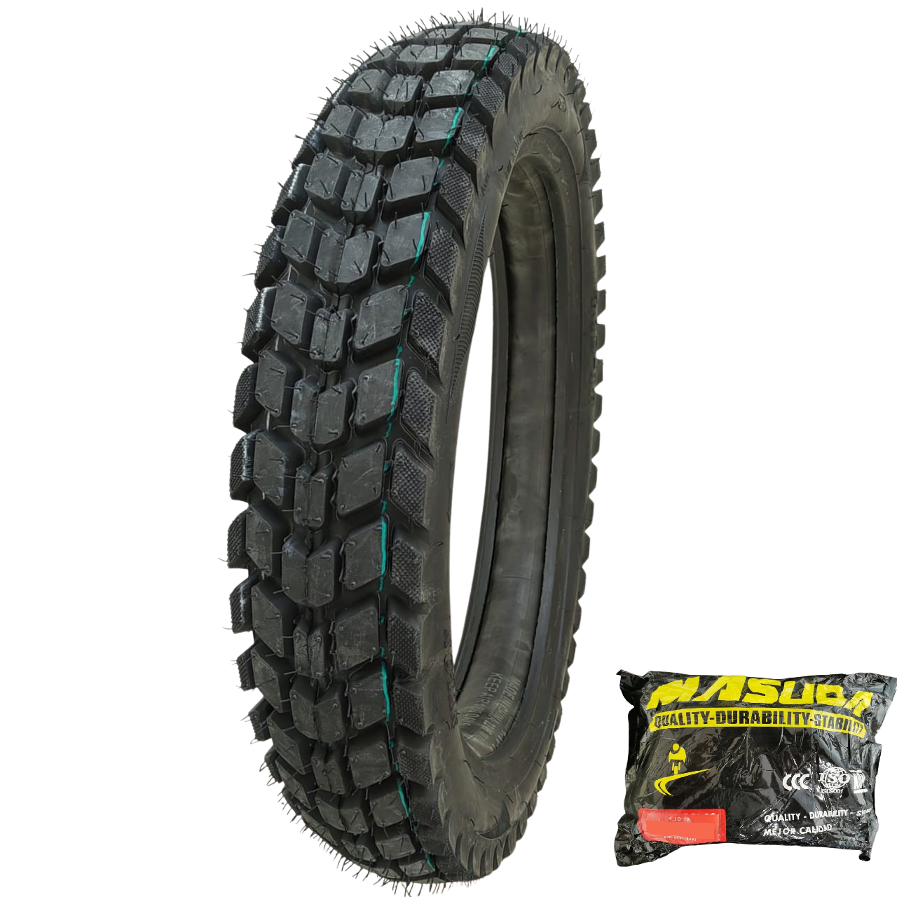 Llanta 4.10-18 8pr Dobleproposito Motoking Tubetype+ CAMARA 