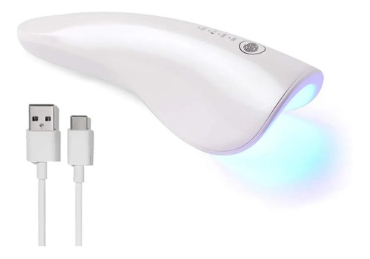 Lámpara Uv De Uñas Portátil De Manicura De Led