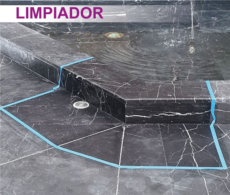 Limpiador de Pisos, Muros, quita Cemento, Cal, Salitre, Moho