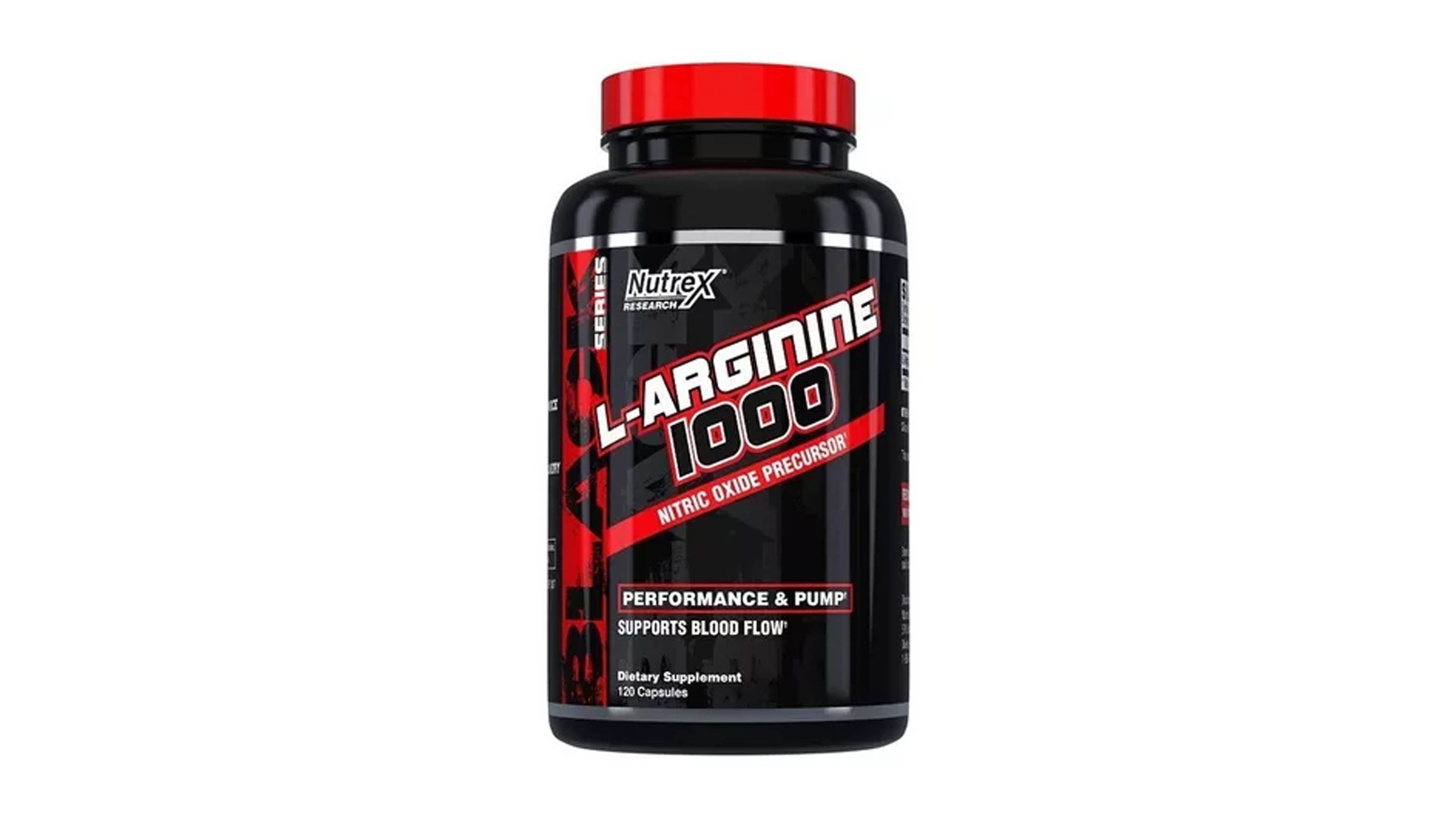 Arginina Nutrex L Arginine 1000 Mg 120 Caps Oxido Nitrico Original 