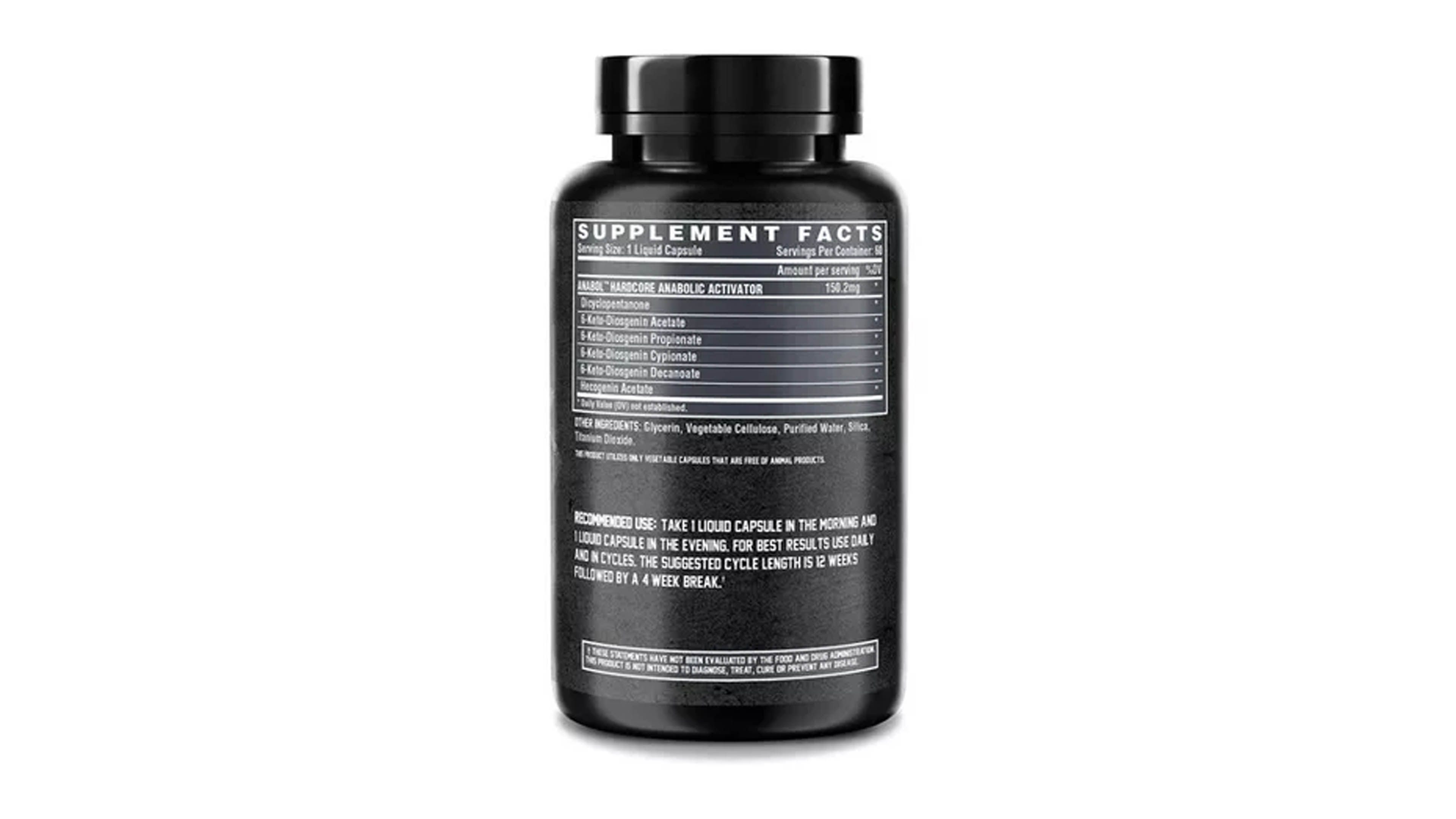 Precursor De Testosterona Hombre Nutrex Anabol Hardcore 60cp Original 