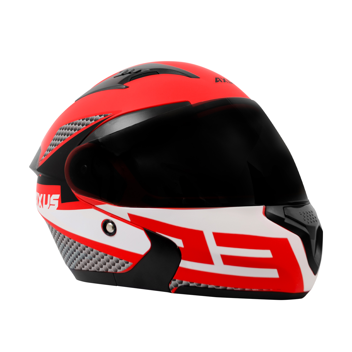 Casco AXS certificado AXUS 23 SPORTS XL Rojo/Blanco
