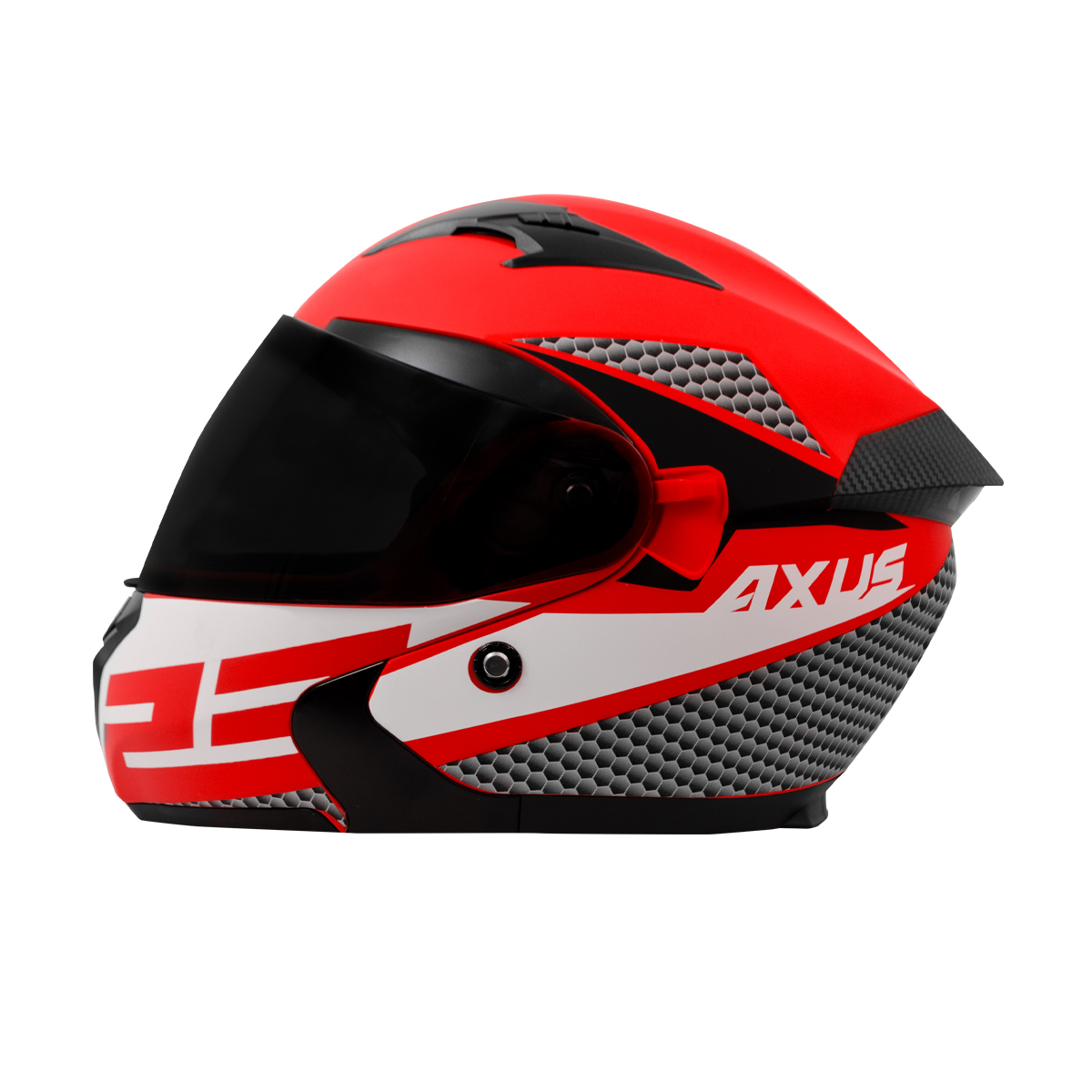 Casco AXS certificado AXUS 23 SPORTS XL Rojo/Blanco