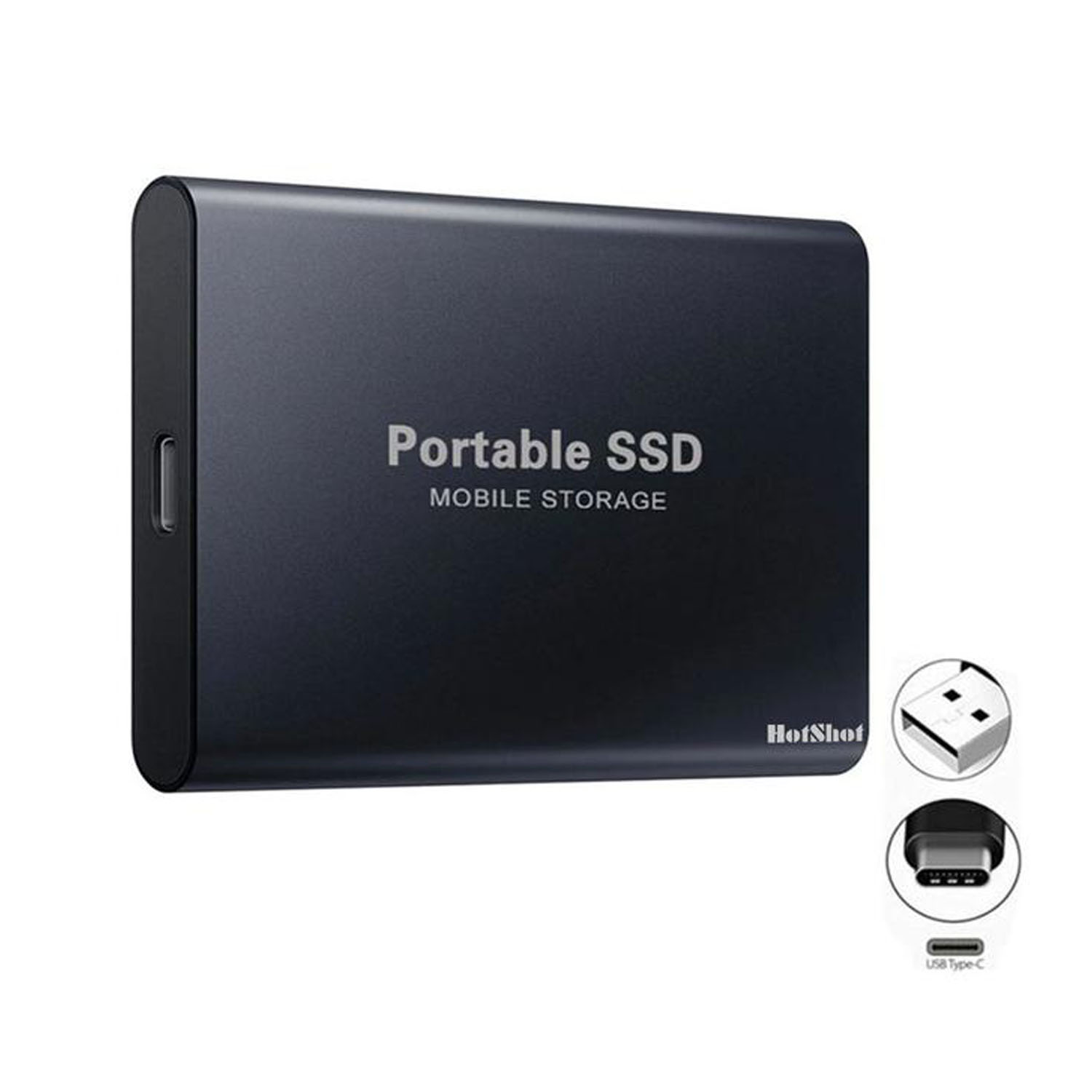 Disco Duro SSD Portátil Tipo C 4TB MXMDD-001-1 1 Pza 4TB Negro SSD Lectura 30 MBs Escritura 37 MBs USB-C Entrada USB-A-C Salida, SolidMini04TB-WIN