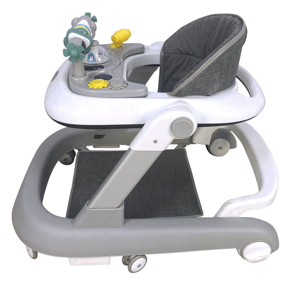 Andadera Para Bebé 3 en 1 Liam Gris Lifestyle By Infanti